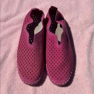 Ilse Jacobsen Fuchsia Slip-On Sneaker